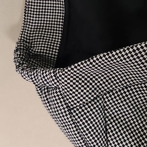 Talbots 16W Plus Herringbone Black and White Wool Pants - Picture 4 of 6